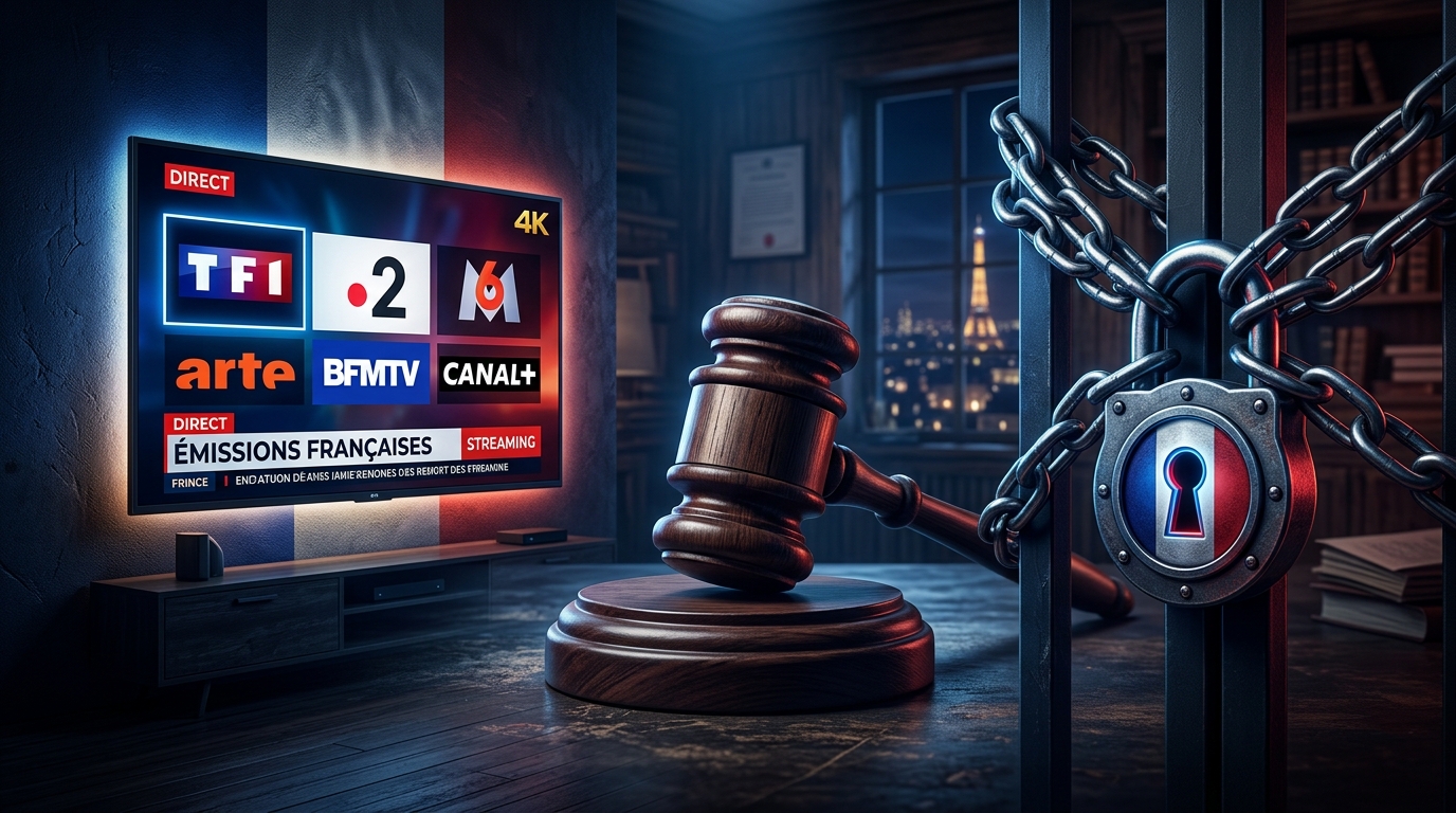 Arcom blocage IPTV France 2026
